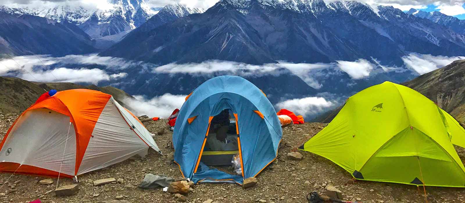 Camping, Uttarakhand, India